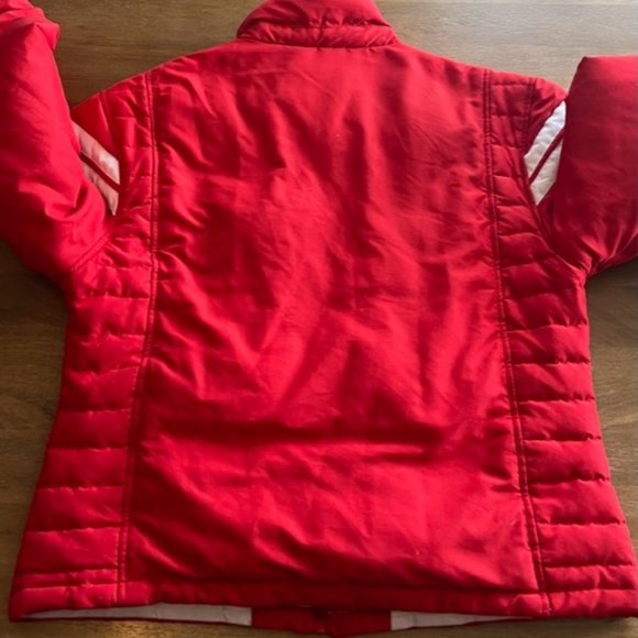 Xtreme Air Puffer Jacket Youth Large Red White DOWN & Feather Layer - Picture 4 of 6